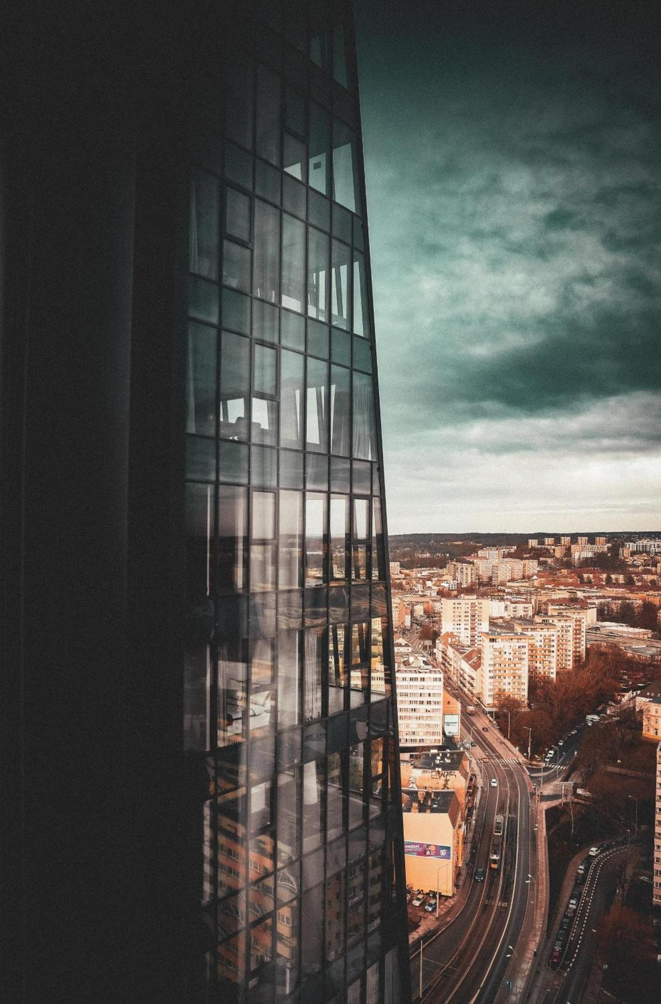 Hanza Tower Szczecin, Floor 21, City - River View Extérieur photo